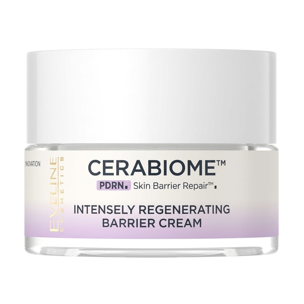 Регенерувальний бар'єрний крем для обличчя Eveline Cosmetics Cerabiome Intensely Regenerating Barrier Cream, 50 мл