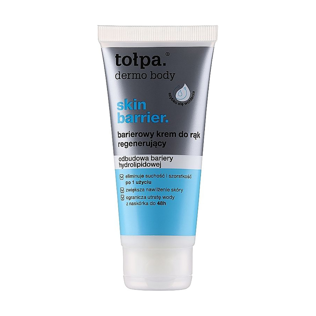 Відновлювальний бар'єрний крем для рук Tolpa Dermo Body Skin Barrier., 60 мл