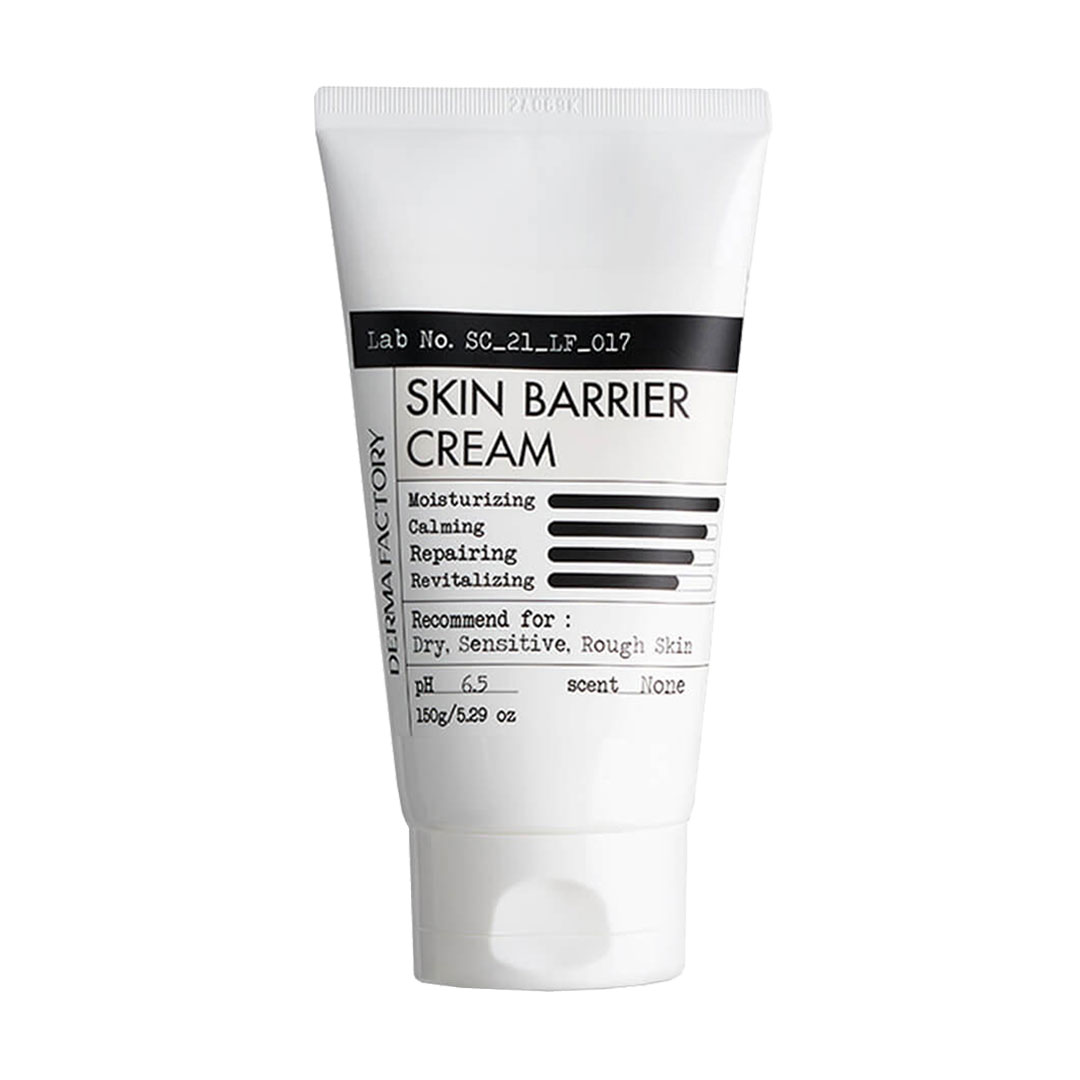Зволожувальний бар'єрний крем для обличчя та тіла Derma Factory Skin Barrier Cream, 150 мл